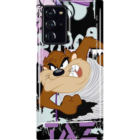Looney Tunes Splatter Paint Tasmanian Devil Galaxy Cases
